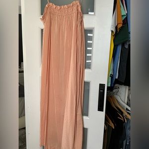 H&M smock dress. Peach colored.